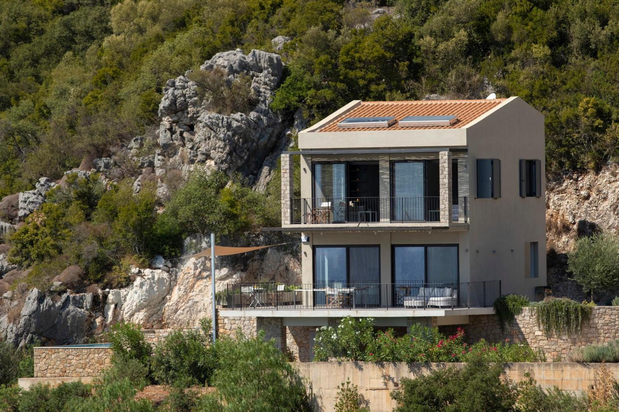 Villa Kalamos - Modern Villa In Sivota Bay With Direct Access To Sea Buitenkant foto