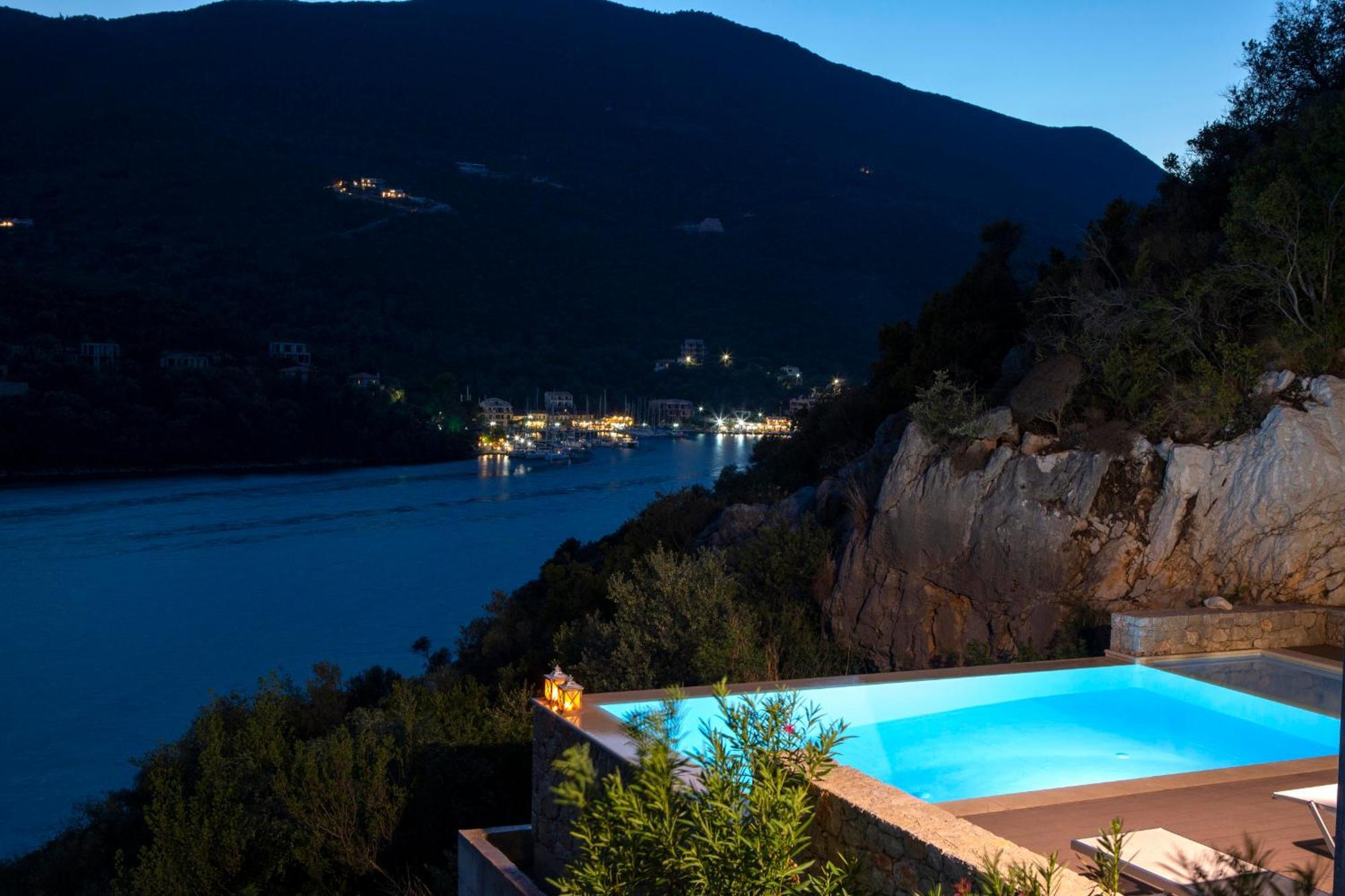Villa Kalamos - Modern Villa In Sivota Bay With Direct Access To Sea Buitenkant foto