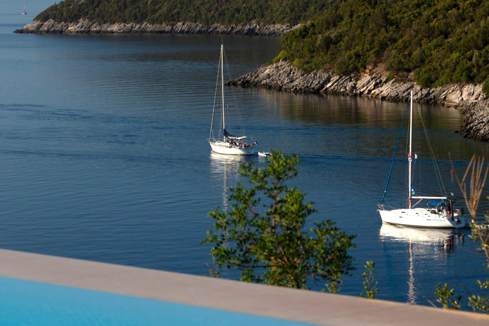 Villa Kalamos - Modern Villa In Sivota Bay With Direct Access To Sea Buitenkant foto